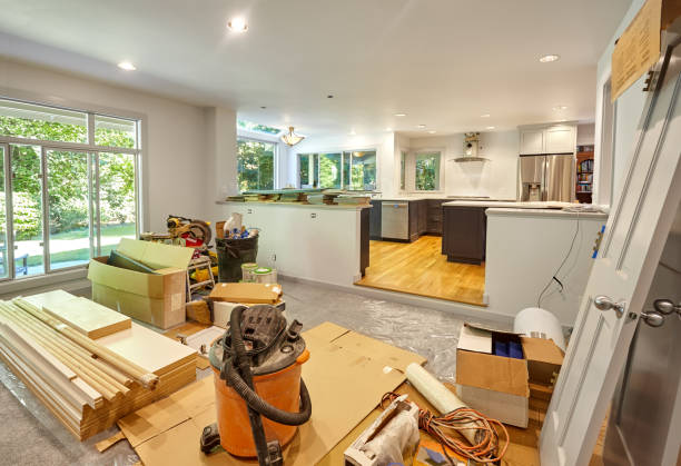 Professional Kitchen Flooring technician working in Silverdale, PA